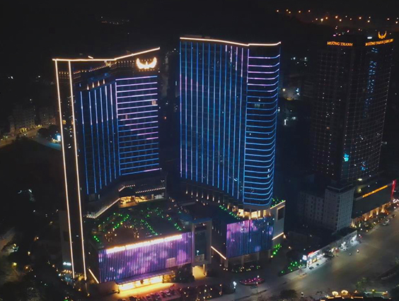 北緯20度的海濱燈光，越南Muong Thanh Ha Long Centre