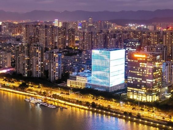 有顏有值，還有“調(diào)”！福州金融街夜景新地標(biāo)亮了！